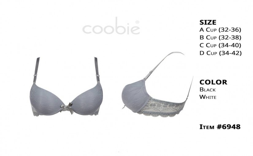 Coobie Lace Contour Plunge Bra and Panty Set 5115