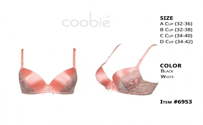 Coobie Intimates Small Coral colored bralet